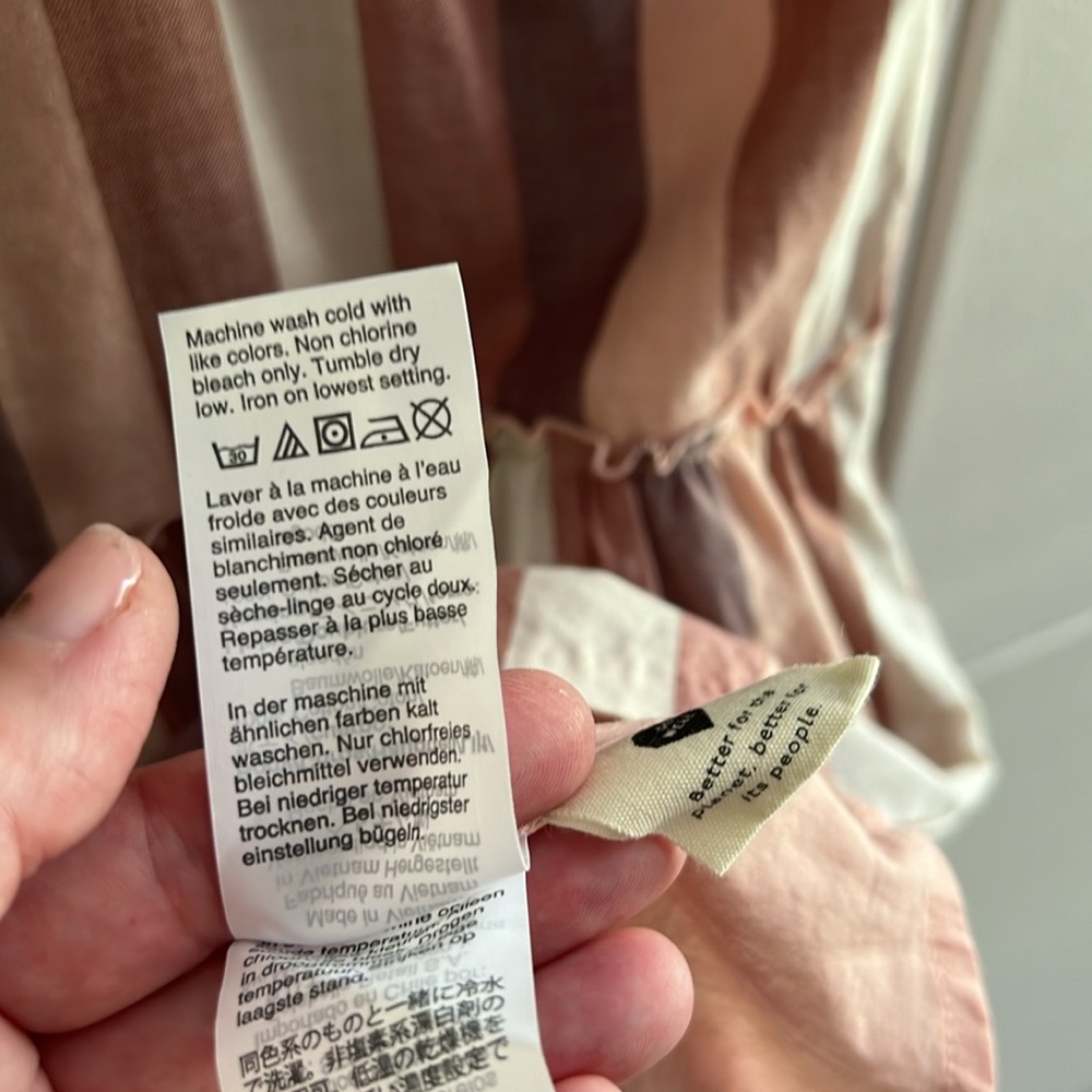 36. Madewell Mini A-Line Dress/Tunic with Thin Adjustable Straps - Picture 12 of 16